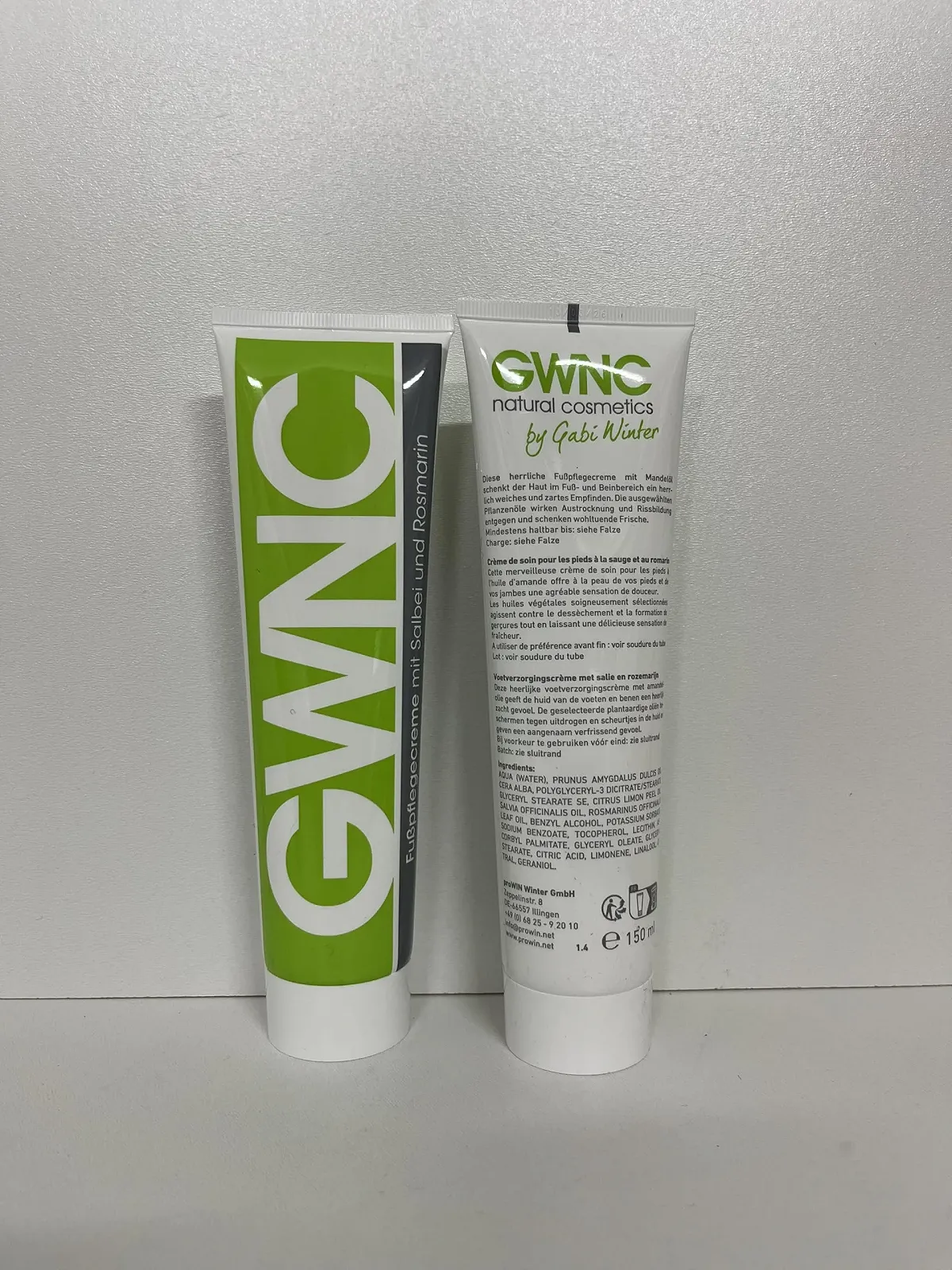 Крем для ухода за ногами proWIN GWNC 150 мл двойная упаковка, фото №3