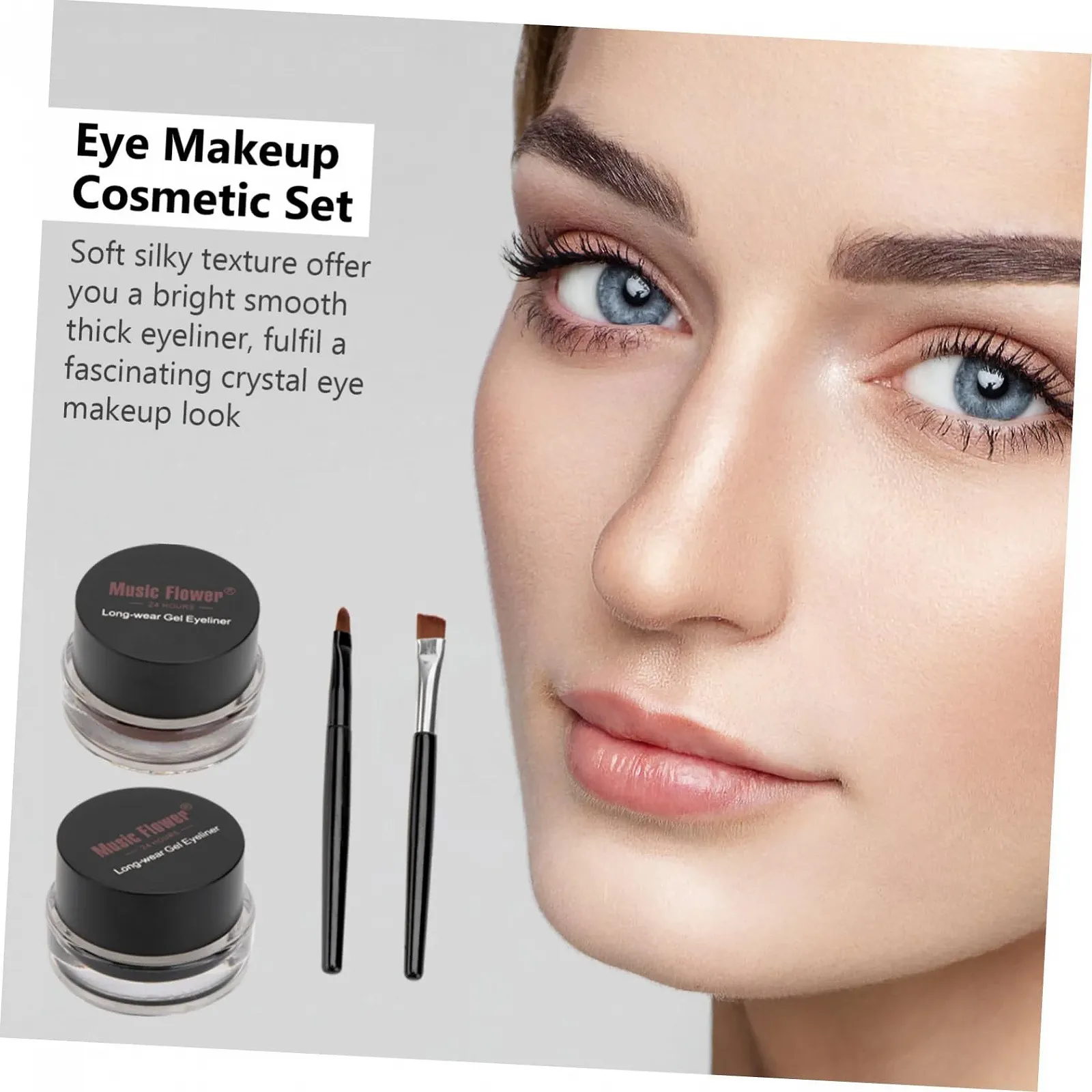 Рідка Підводка Angoily Чорний, фото №3 Рідка Підводка Angoily Чорний, фото №3