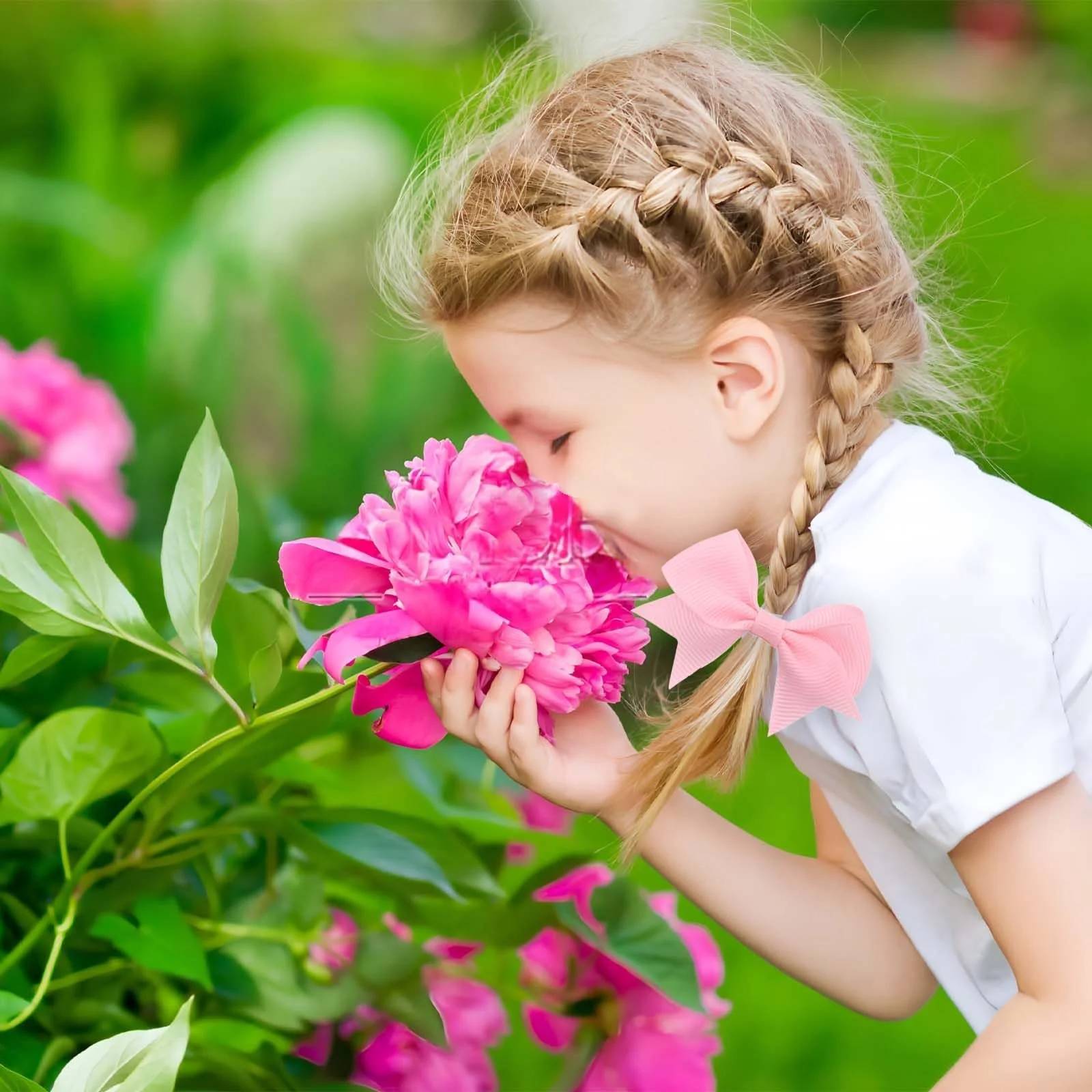 Набір рожевих аксесуарів для волосся (20 шт.): Рожевий, фото №5