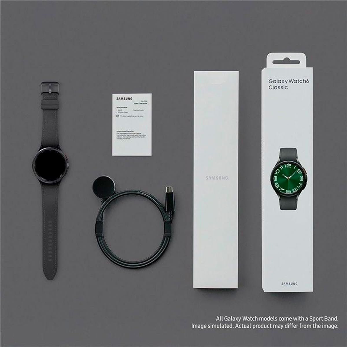 Смарт-годинник Samsung Galaxy Watch 6 Classic 47 мм Чорний, фото №7