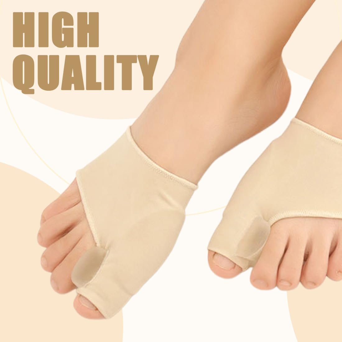 Роздільник для пальців ніг Hallux Valgus 2 пари Силіконовий, фото №3