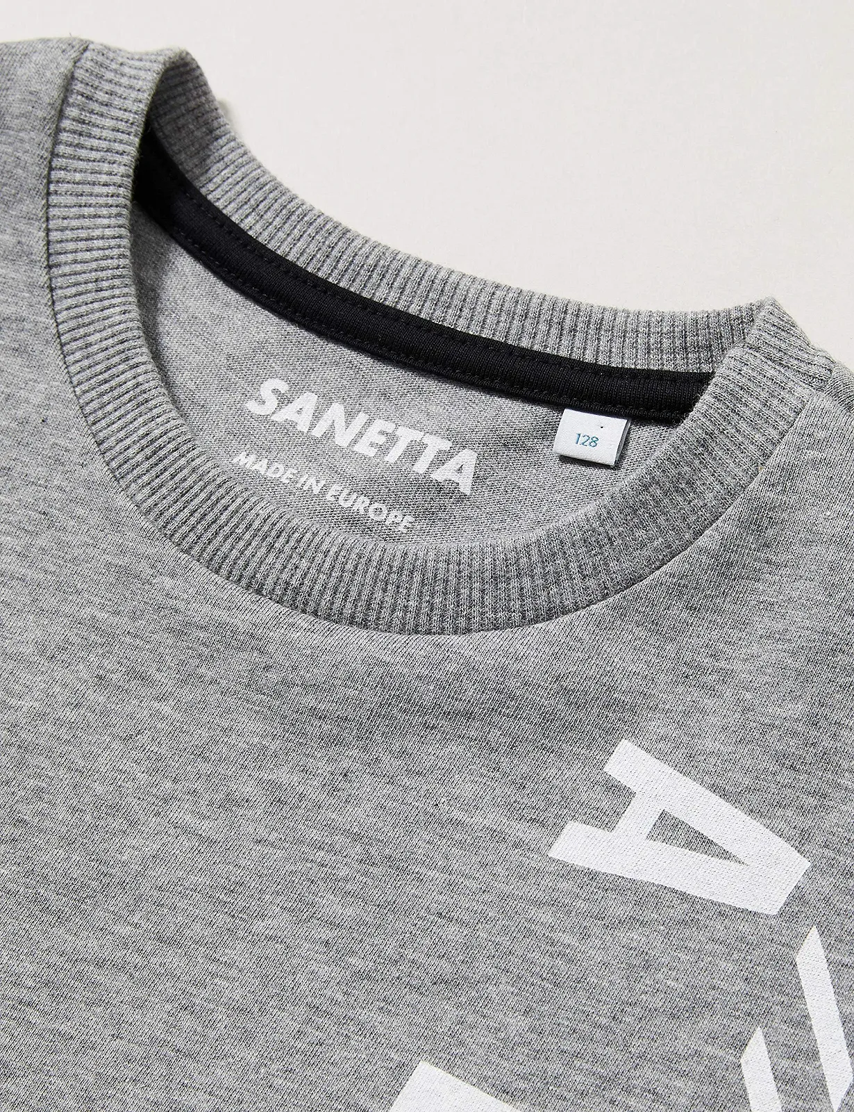 Комплект піжами Sanetta для хлопчиків, шорти, сірий, фото №2