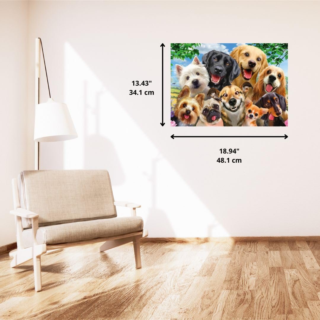 Пазл Schmidt Spiele 58390 Dog Selfie 500 деталей, фото №5