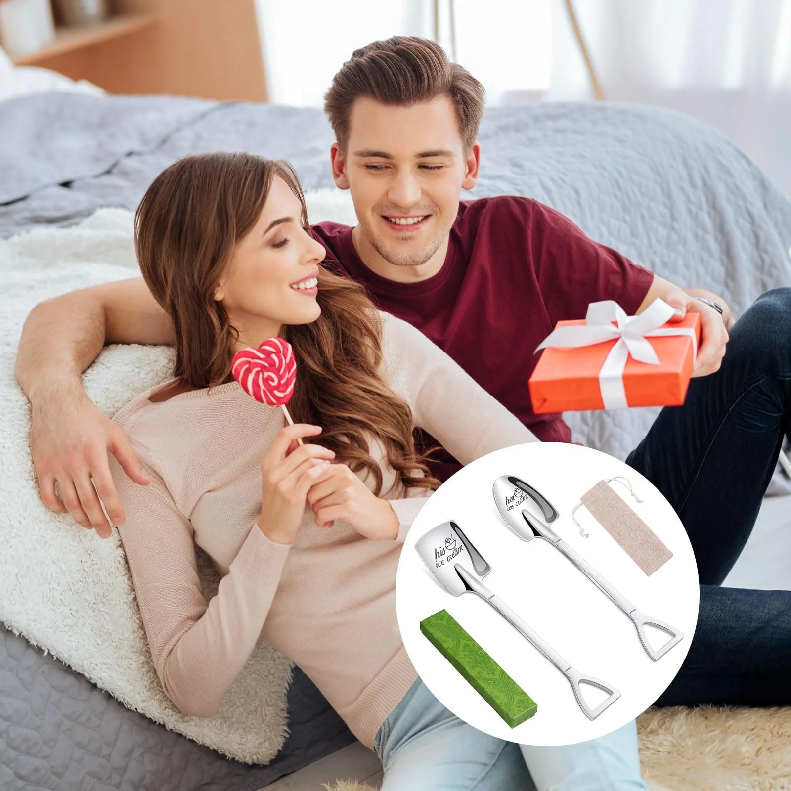 Ложка для морозива Ложка для кави Сріблястий, фото №5 Ложка для морозива Ложка для кави Сріблястий, фото №5