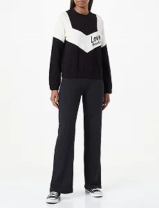 Світшот Love Moschino Regular Fit Жіночий З довгими рукавами synthetic.ua - Фото 1