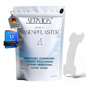 Пластыри на нос Premium Прозрачные 30 шт, Против храпа и заложенности носа - Фото 1