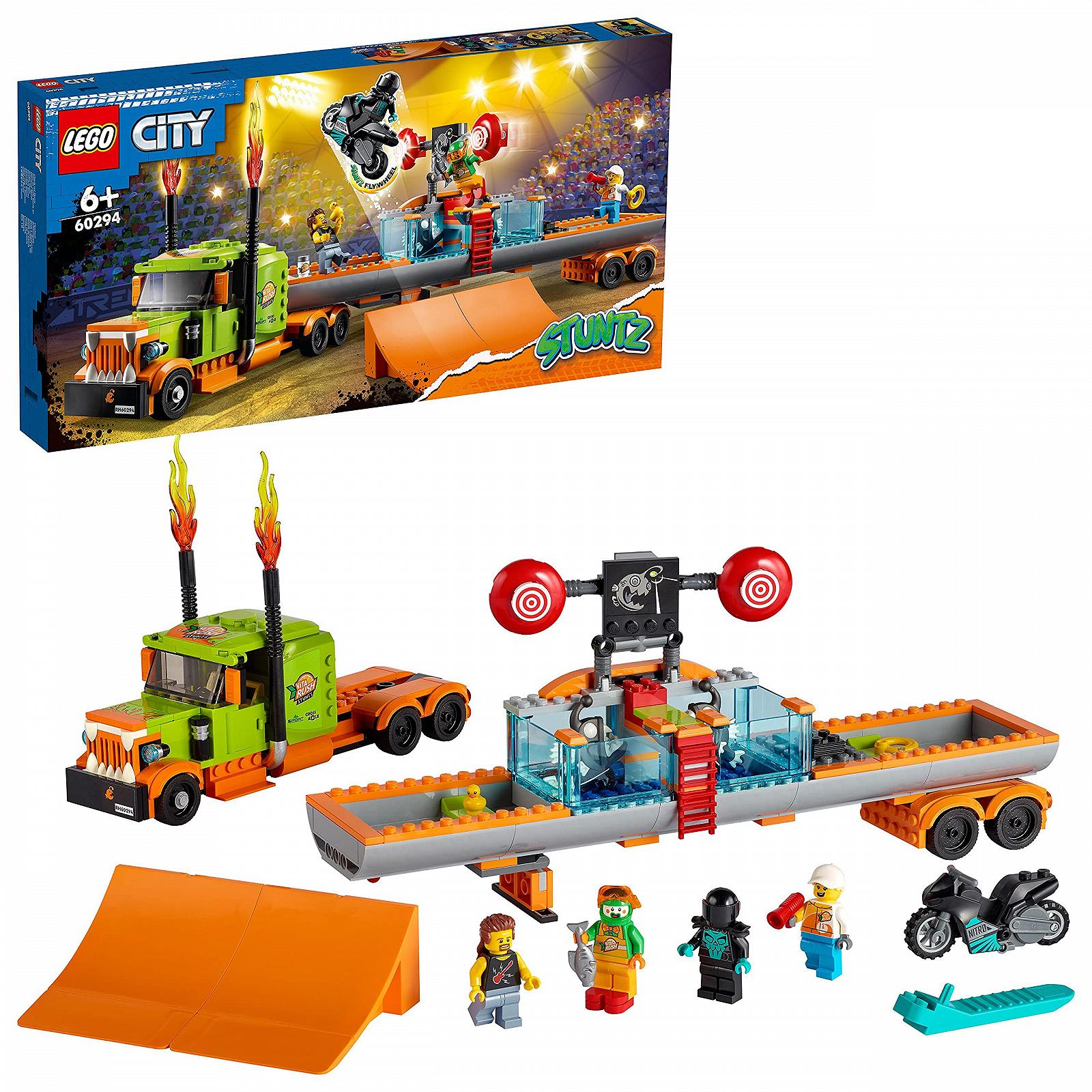 LEGO City Stuntz 60294 Трюковий шоу-грузовик, фото №1 LEGO City Stuntz 60294 Трюковий шоу-грузовик, фото №1