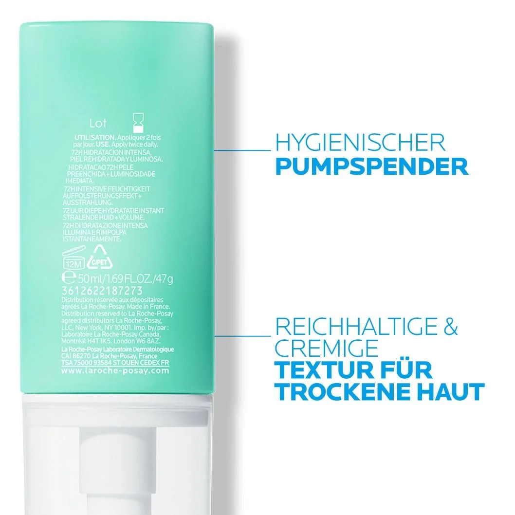 Крем для обличчя La Roche Posay Hydraphase HA Light легкий зволожувальний 50 мл, фото №4 Крем для обличчя La Roche Posay Hydraphase HA Light легкий зволожувальний 50 мл, фото №4