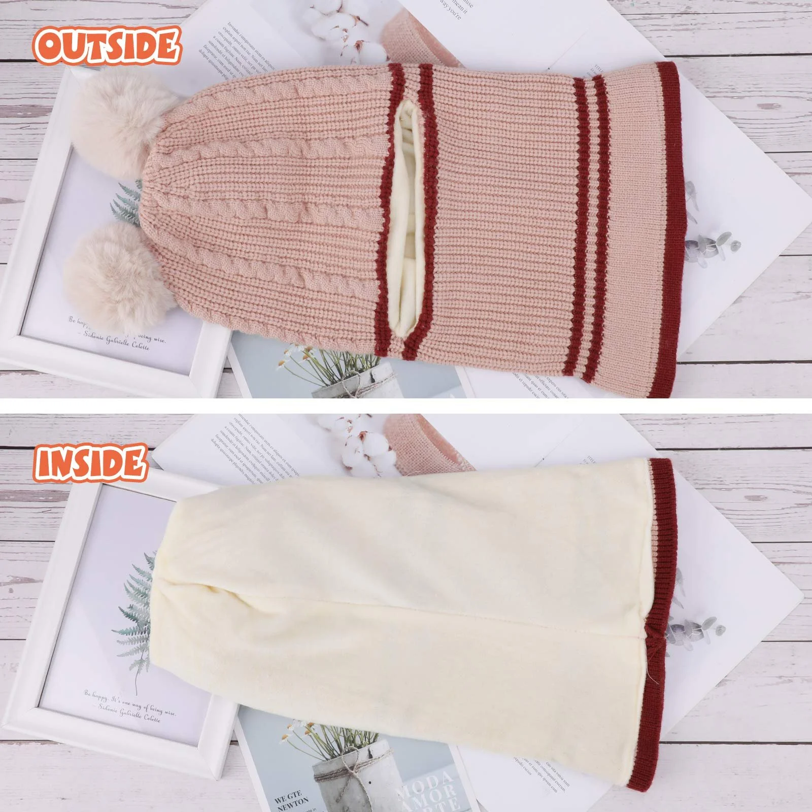 Шапка-балаклава QKURT Теплая зимняя, фото №5