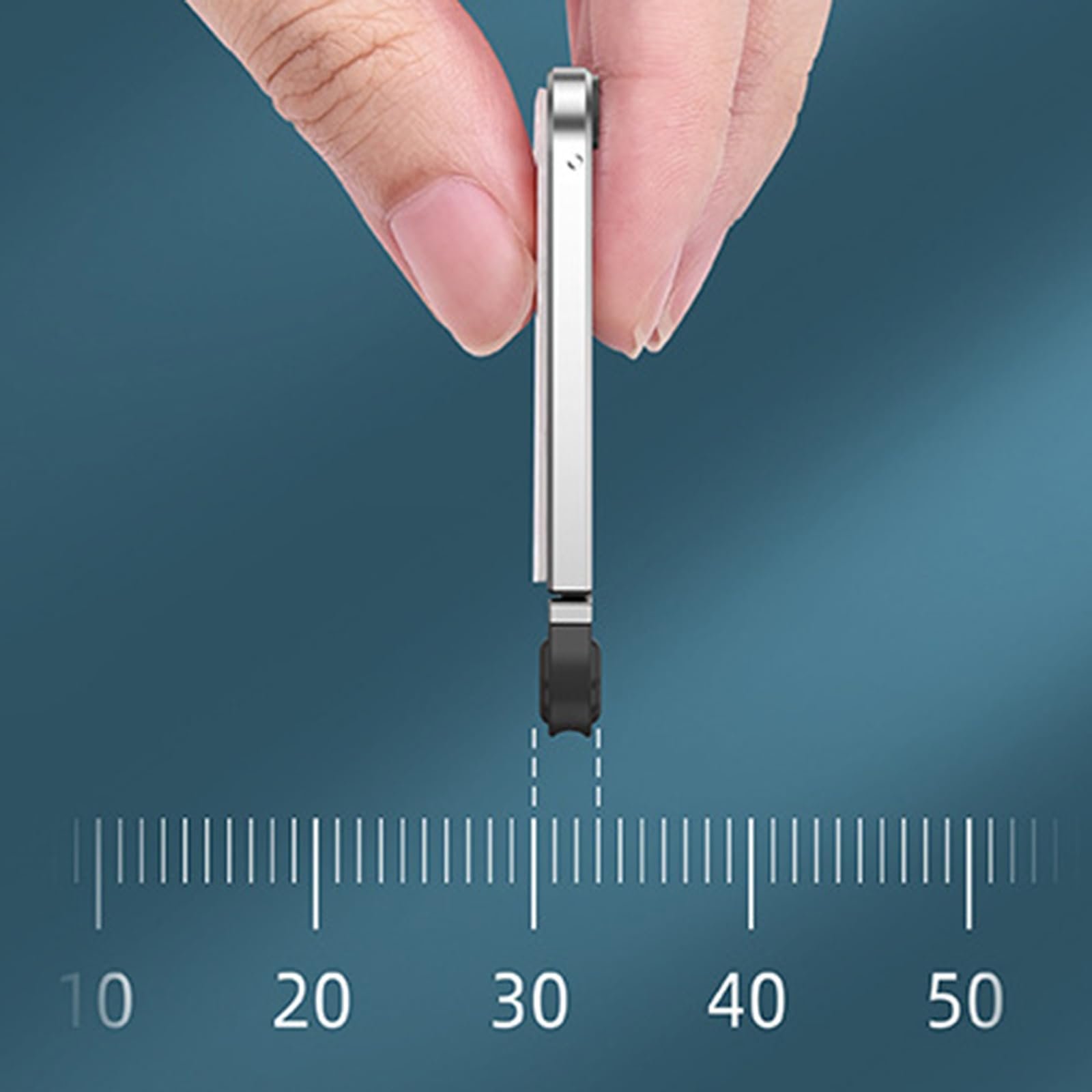 Подставка для ноутбука портативная складная алюминиевая Invisible, фото №8