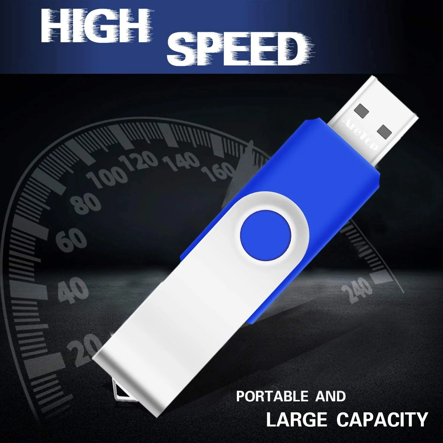 USB-накопичувачі AreTop 1GB 50 шт. USB 2.0 360° Різнокольорові, фото №5 USB-накопичувачі AreTop 1GB 50 шт. USB 2.0 360° Різнокольорові, фото №5