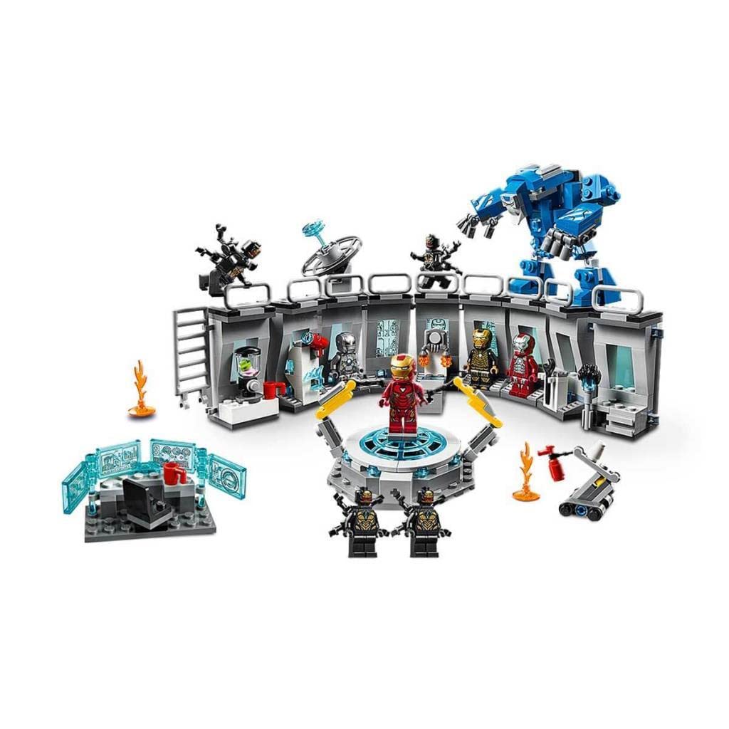 Конструктор LEGO Super Heroes Marvel Avengers 76125 Лабораторія Залізної Людини з 6 міні фігурками з всесвіту Marvel, фото №4