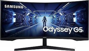 Купити Монітор 34" Samsung Odyssey G5 LC34G55TWWP 2К VA 165 Гц - Фото 1 Монітор 34" Samsung Odyssey G5 LC34G55TWWP 2К VA 165 Гц - Фото 1