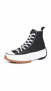 Кеды Converse Run Star Hike 166800C Ткань Черный - Фото 1