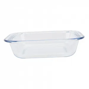 Форма для запекания стеклянная жаростойкая для духовки и микроволновой печи - Фото 1