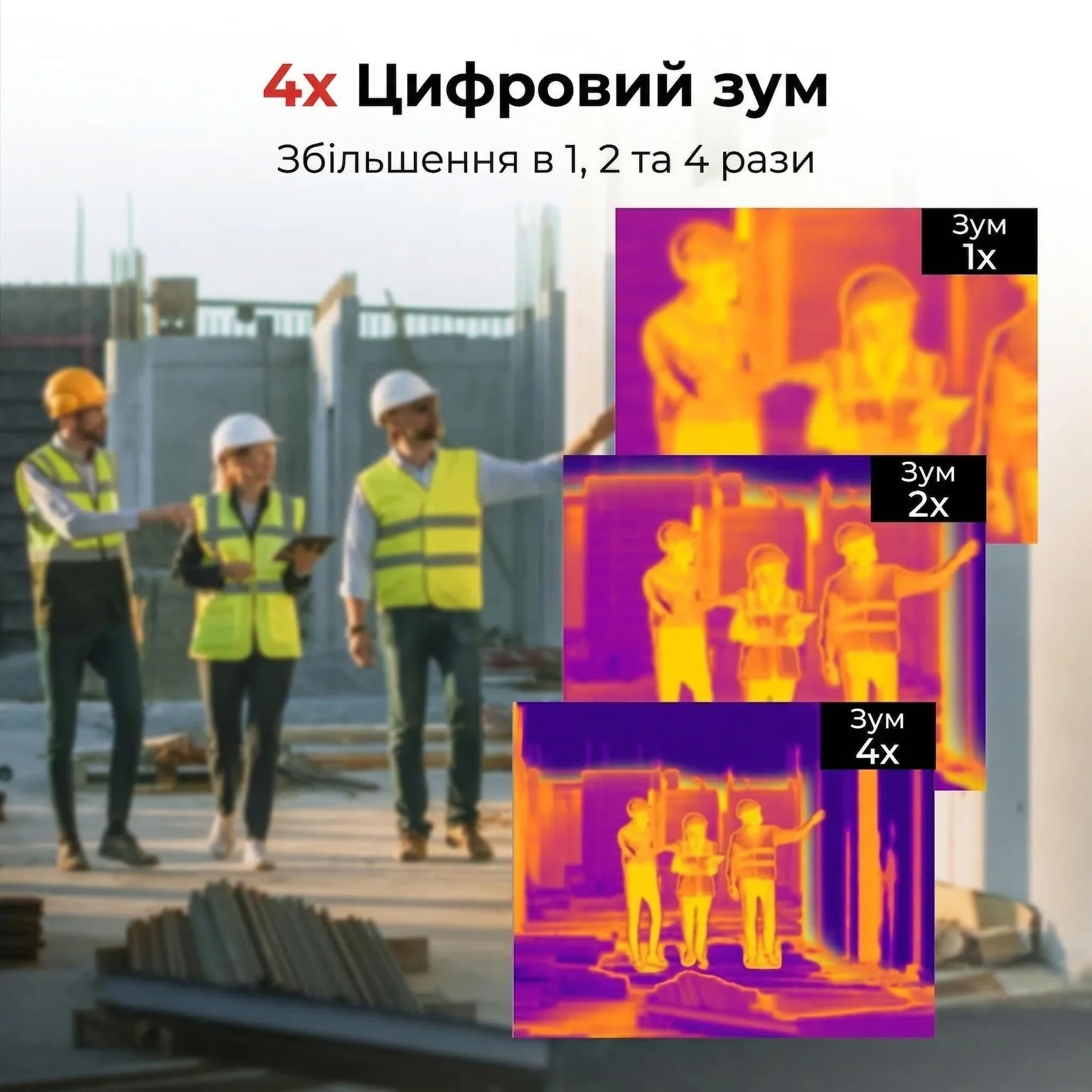 Тепловизионная камера TOPDON TC004 Lite 240 х 180 40mk 25Hz Черная, фото №5