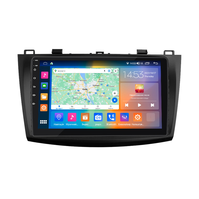Станна магнітола Lesko Mazda 3 II BL 2008-2011 IPS 9 2/32Gb CarPlay 4G Wi-Fi GPS Prime (4756-56971), фото №1