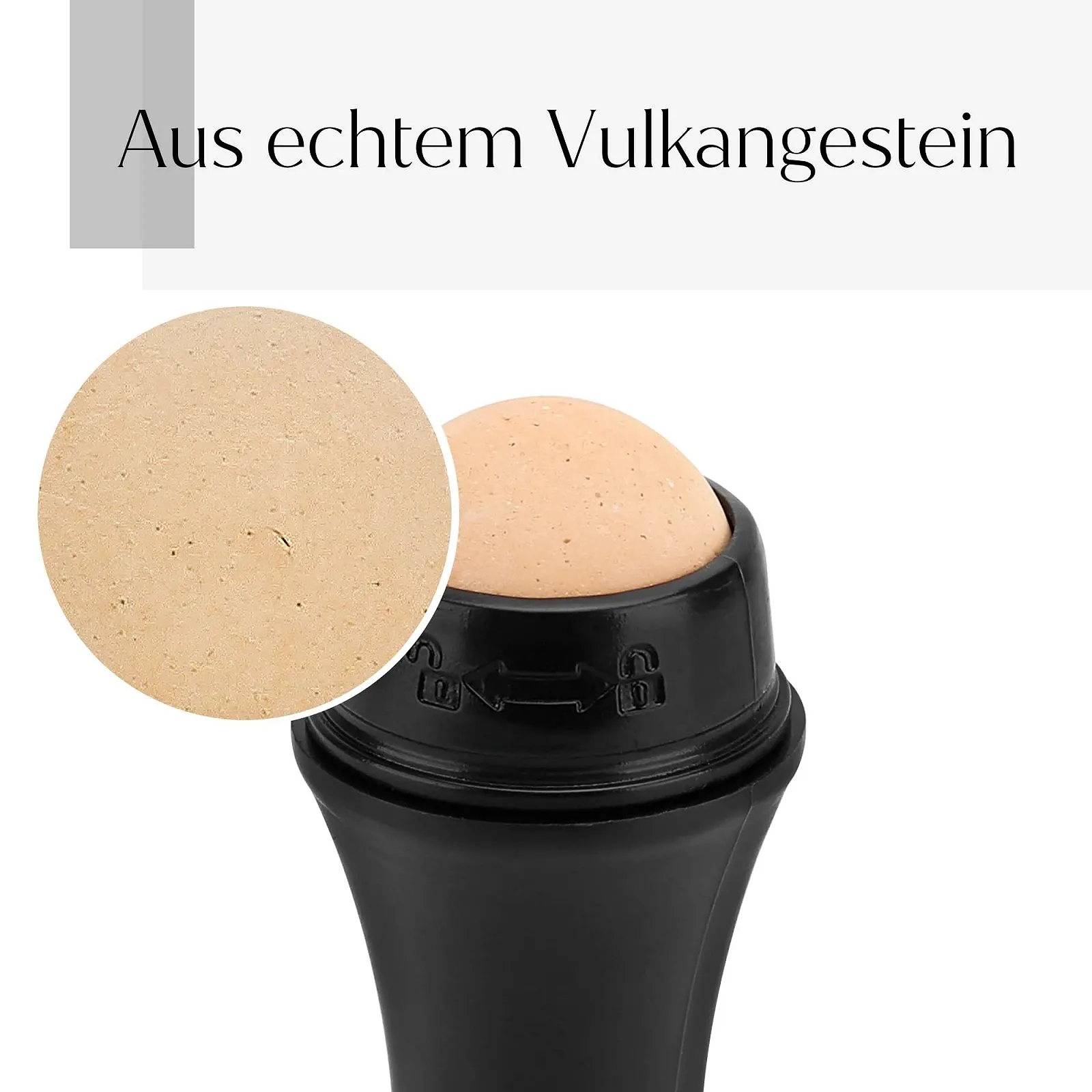 Ролик для обличчя Sudoxx матуючий з вулканічним каменем проти блиску шкіри, фото №6