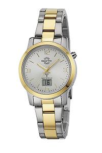 Часы Кварцевые Master Time MTLA-10305-12M Женские Аналоговые Цифровые с Ремешком из Нержавеющей Стали, Браслет - Фото 1