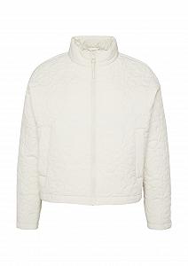 Курткаd с стеганым узором и боковыми кнопками - Фото 1