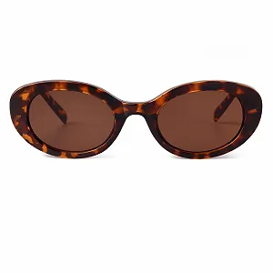 Вінтажні овальні сонцезахисні окуляри Laurinny для чоловіків і жінок, модні круглі - Фото 1