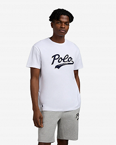 Поло Ralph Lauren Collegiate Towelling Logo белое L - Фото 1