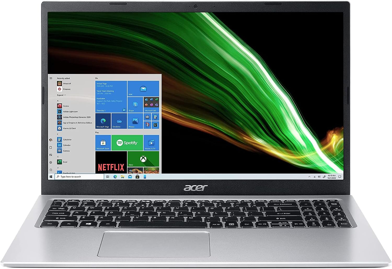 Ноутбук 15.6" Acer Aspire 3 A315-58-32CN Intel Core i3-1115G4 RAM 8GB SSD 512GB Windows 11, фото №1