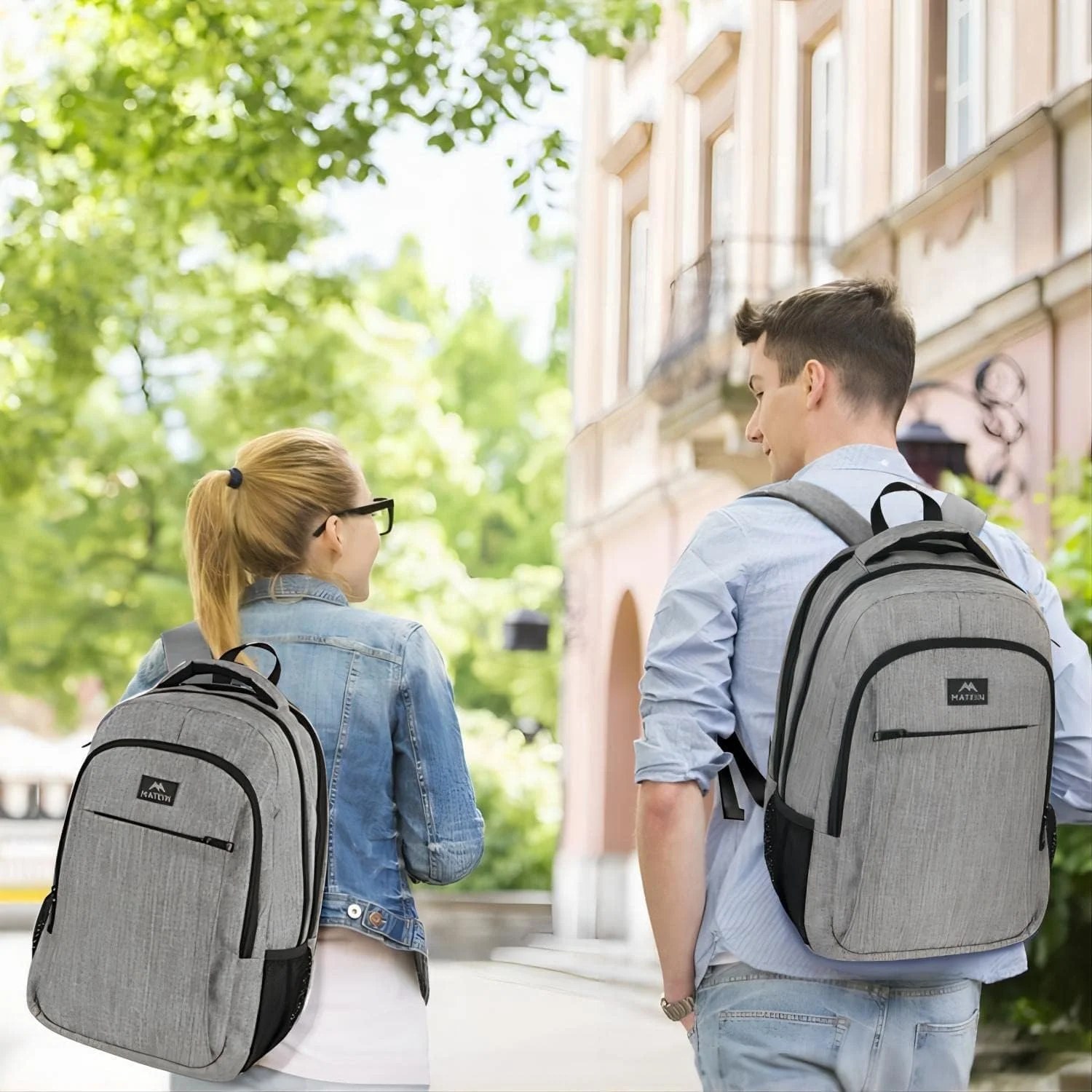 Рюкзак для ноутбука MATEIN Multifunction USB 15.6 дюймов Grey, фото №8 Рюкзак для ноутбука MATEIN Multifunction USB 15.6 дюймов Grey, фото №8