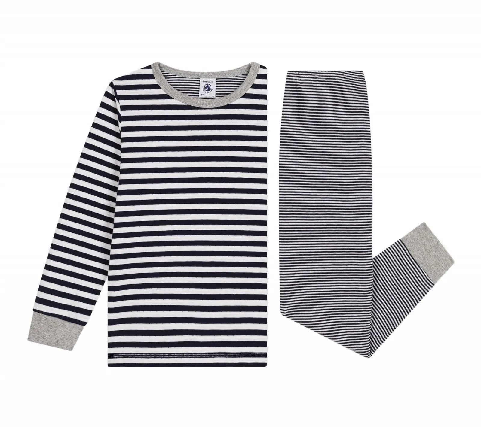 Пижама Petit Bateau с длинными рукавами для мальчиков, фото №2