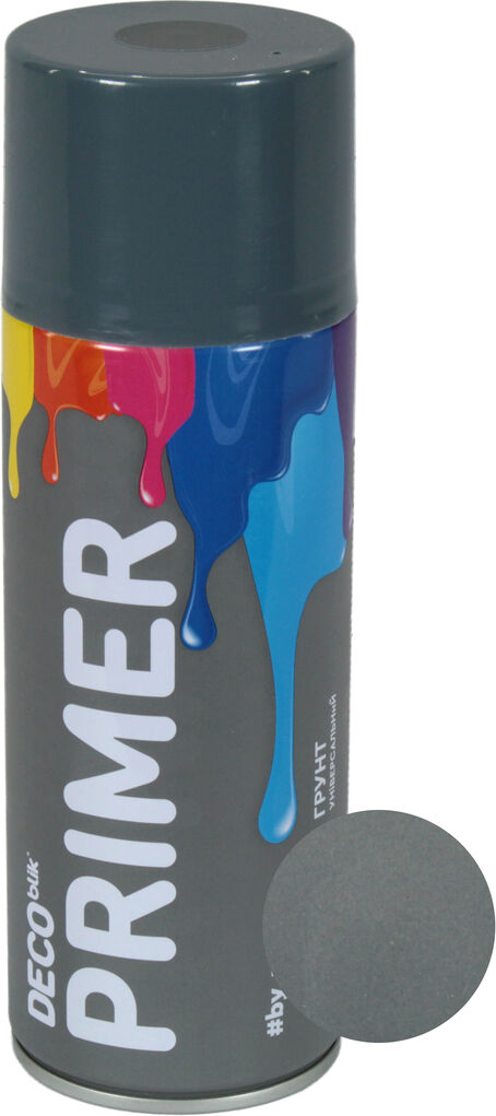 Грунт-спрей Deco Blik Сiрий 400мл 15082, фото №1
