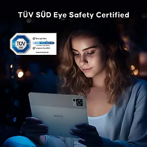 Планшет 10.1" WQHD DOOGEE T30Pro 8/256ГБ 4G 2-SIM 8 ядер Android 13 8590 mAh Сірий synthetic.ua - Фото 1