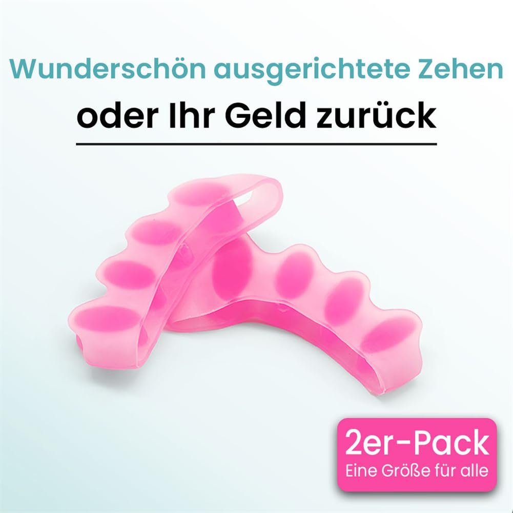 Роздільник для пальців ніг PerfectToes Силіконовий для чоловіків і жінок Натуральний, фото №2 Роздільник для пальців ніг PerfectToes Силіконовий для чоловіків і жінок Натуральний, фото №2