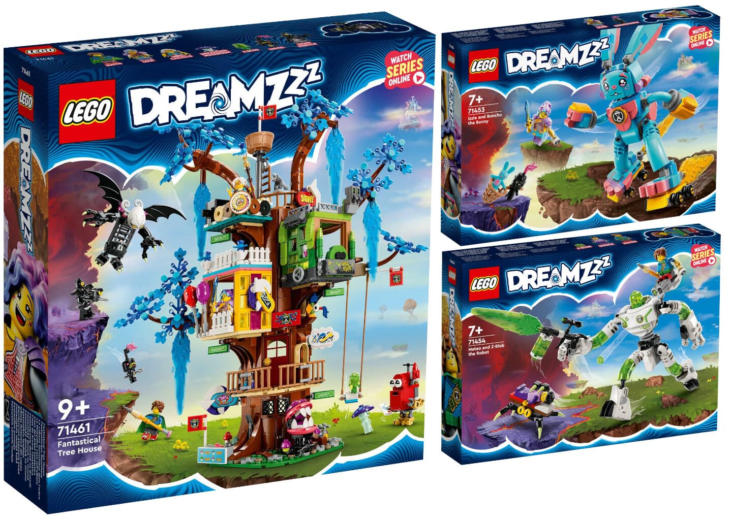 Lego DreamZzz 71461 71454 71453 Набір 3 штук, фото №1