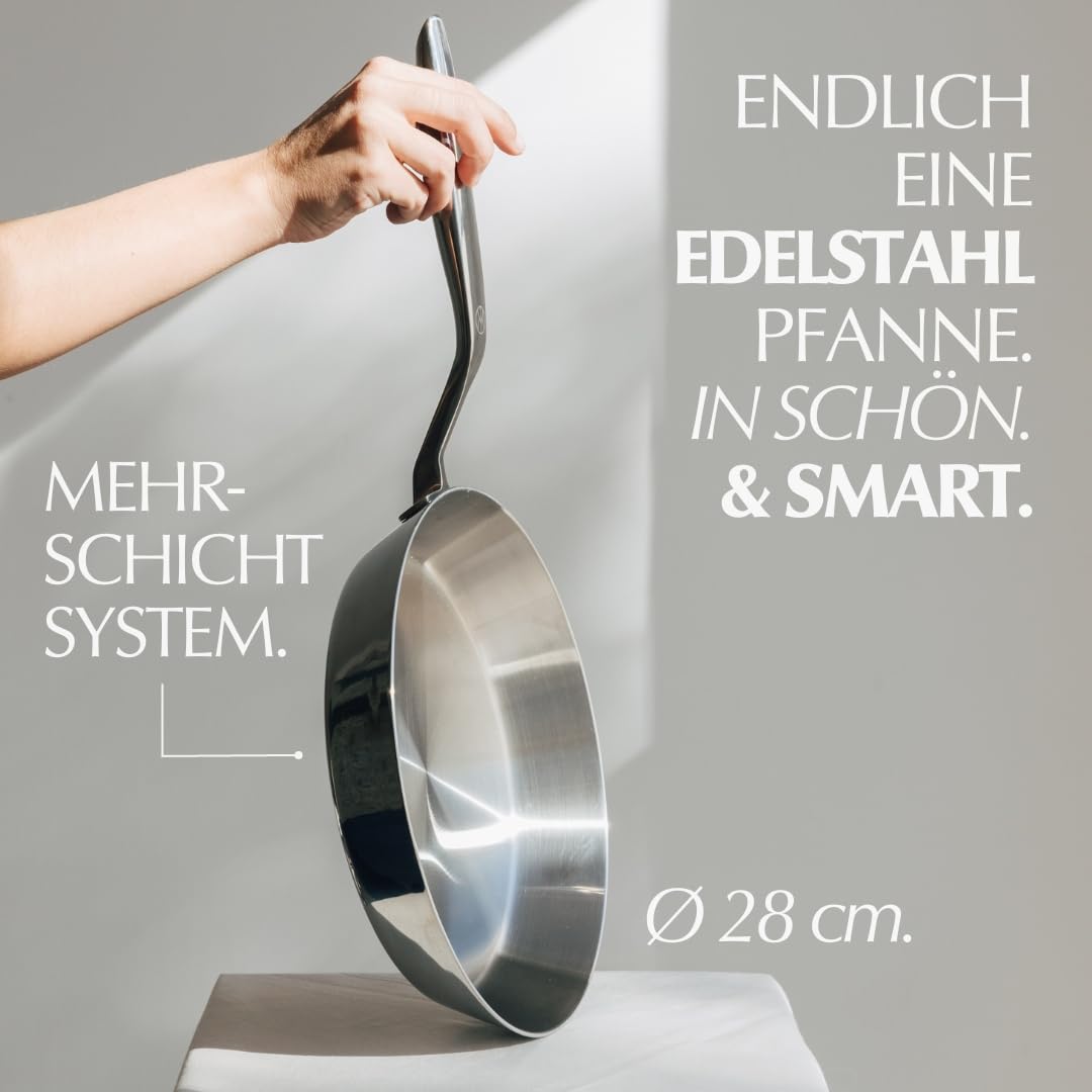 Сковорода NAKOA Uncoated 28 cm, фото №2