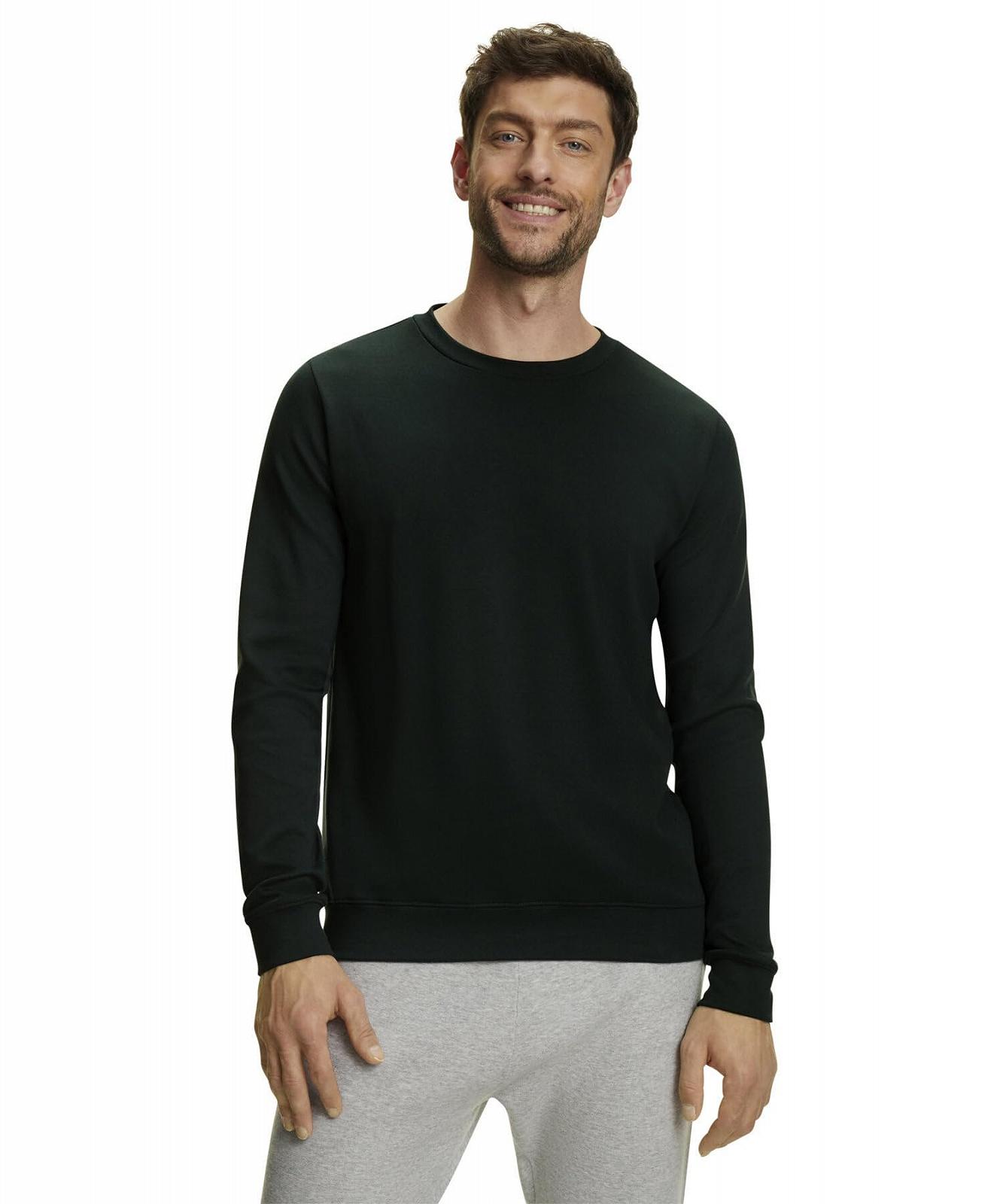 Футболка FALKE Мужская Basic Crew Neck Хлопок Мягкая Приятная для кожи Дышащий Хлопок, 1 шт, фото №1