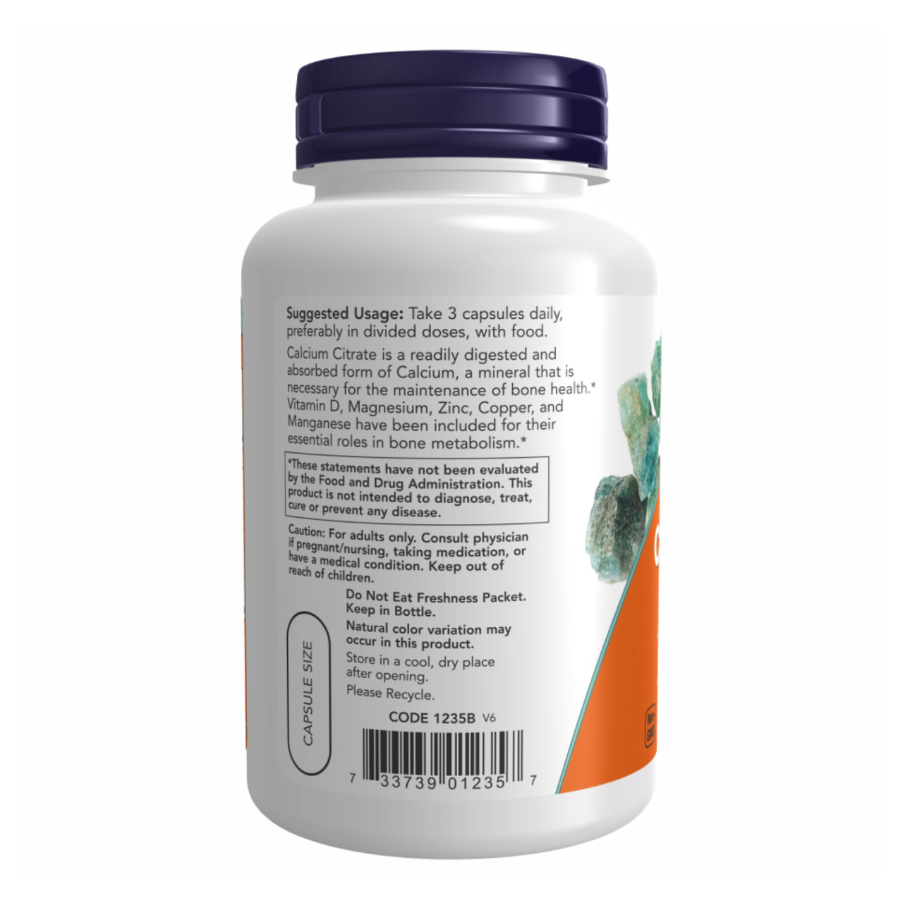 Calcium Citrate 120 vcaps, фото №3 Calcium Citrate 120 vcaps, фото №3