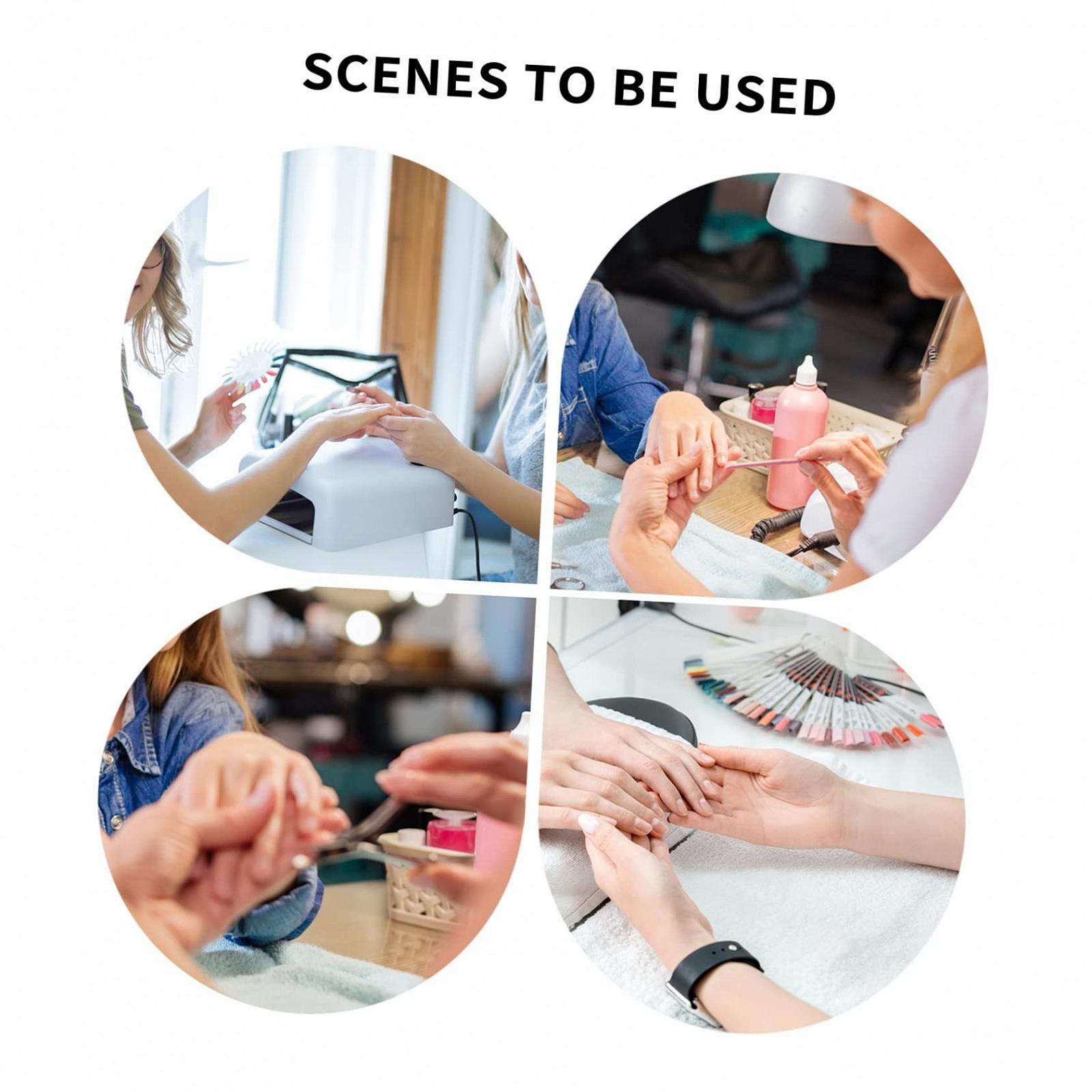 Стразы для ногтей FRCOLOR 150 шт., блестящие украшения для ногтей из сплава, для творческого дизайна ногтей, универсальные для ногтей, мобильных телефонов и др., фото №8