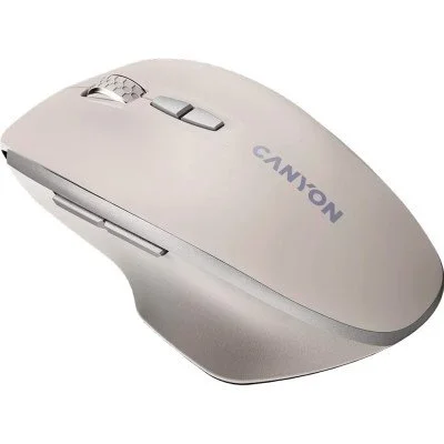 Мышка Canyon MW-21 Wireless Blue LED Cosmic Latte (CNS-CMSW21CL), фото №3 Мышка Canyon MW-21 Wireless Blue LED Cosmic Latte (CNS-CMSW21CL), фото №3