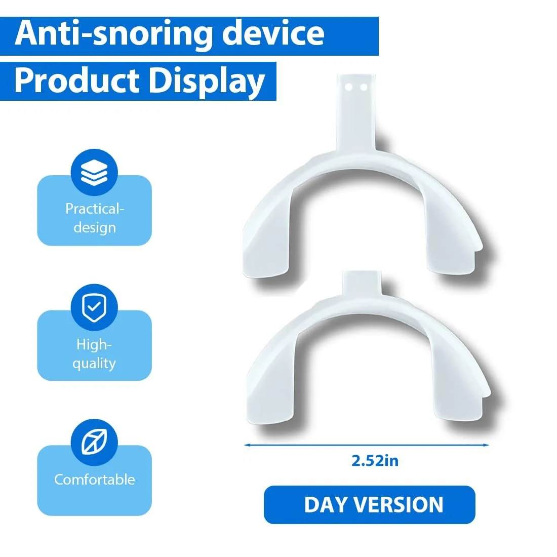 Капа від хропіння, 1 шт, фото №2 Капа від хропіння, 1 шт, фото №2