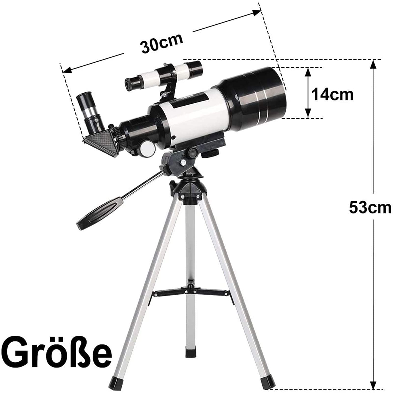 Телескоп ADITAM Telescope 300mm HD Spotting Scope з Bluetooth і Finder Scope, фото №5
