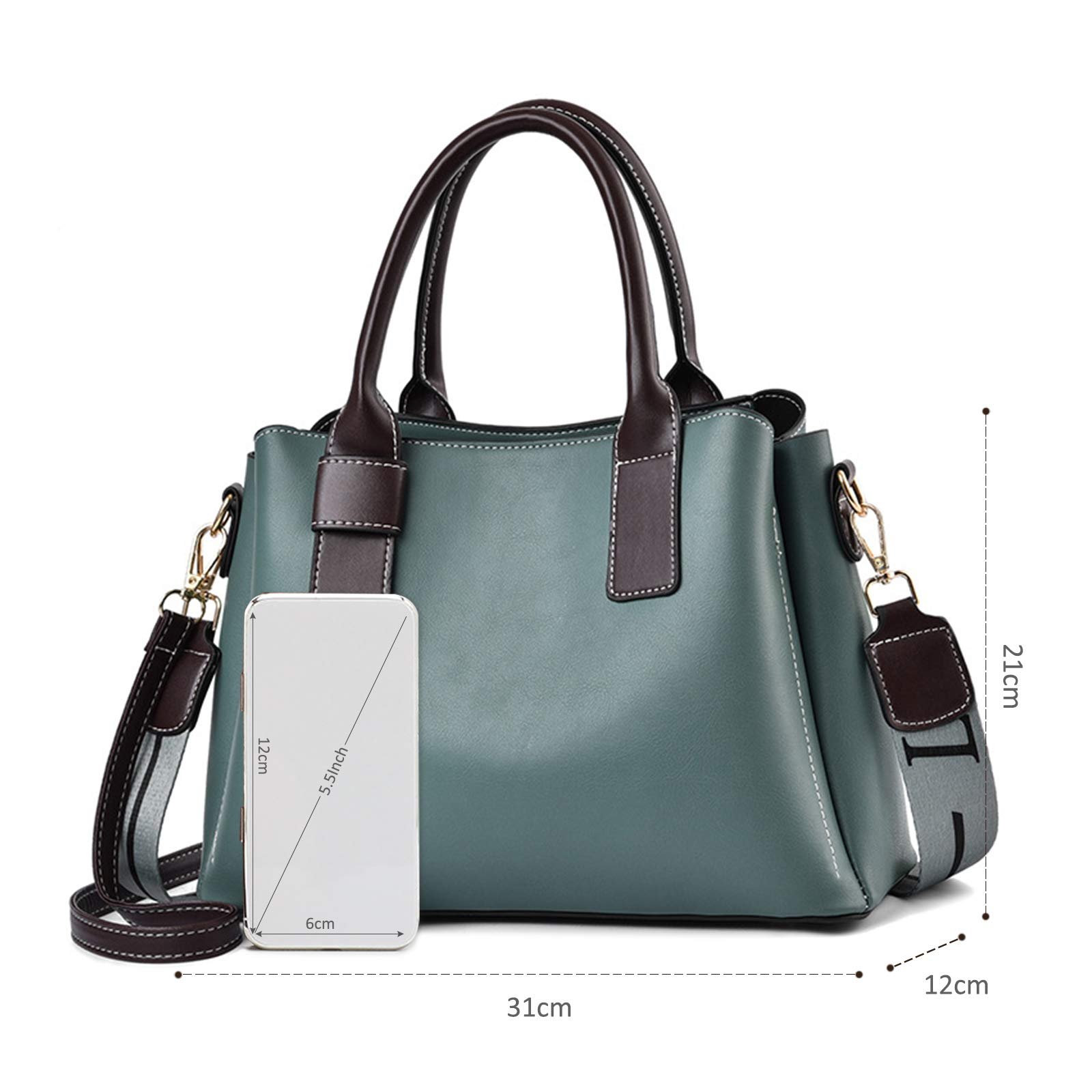 Сумка с верхней ручкой NICOLE & DORIS L Зелёный, фото №6