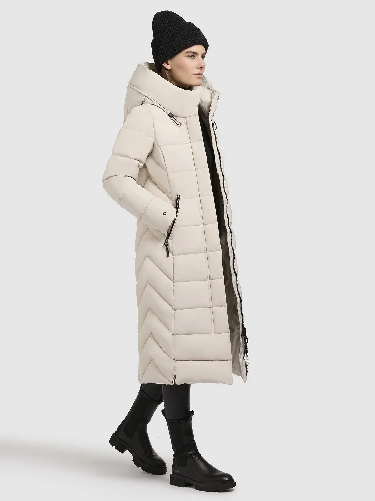 Женское зимнее стеганое пальто khujo Sensy, фото №6 Женское зимнее стеганое пальто khujo Sensy, фото №6