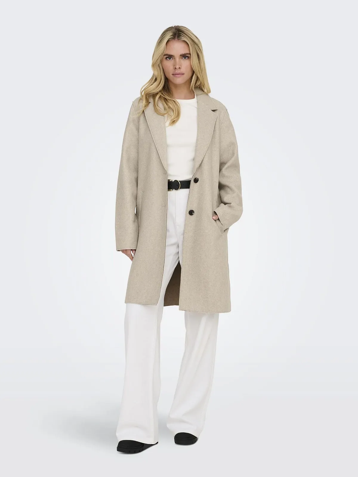 Пальто ONLY Жіноче Onlcarrie Bonded Coat OTW Noos, фото №6 Пальто ONLY Жіноче Onlcarrie Bonded Coat OTW Noos, фото №6