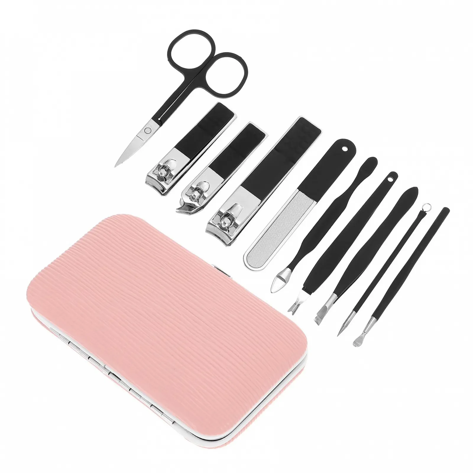 Набор инструментов для маникюра WRITWAA Черный Pu, фото №1