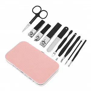 Набір інструментів для манікюру WRITWAA Чорний Pu - Фото 1