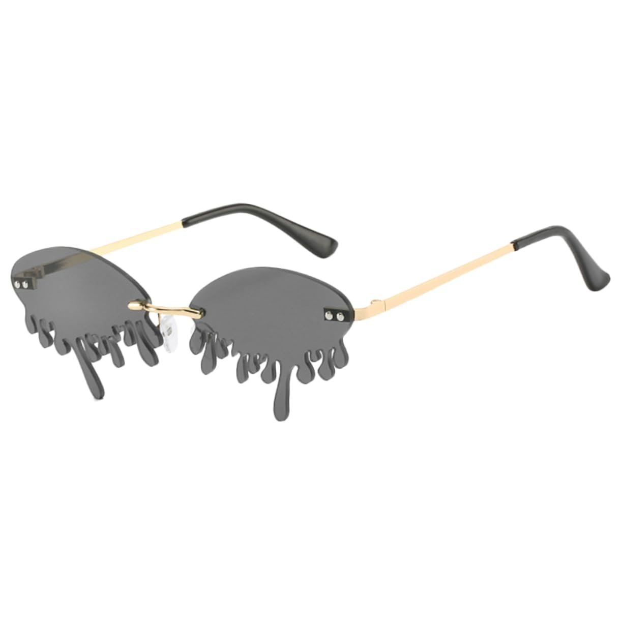 Окуляри Святкові PACKOVE Набір з 3 шт. Drop Design Сірий, фото №7