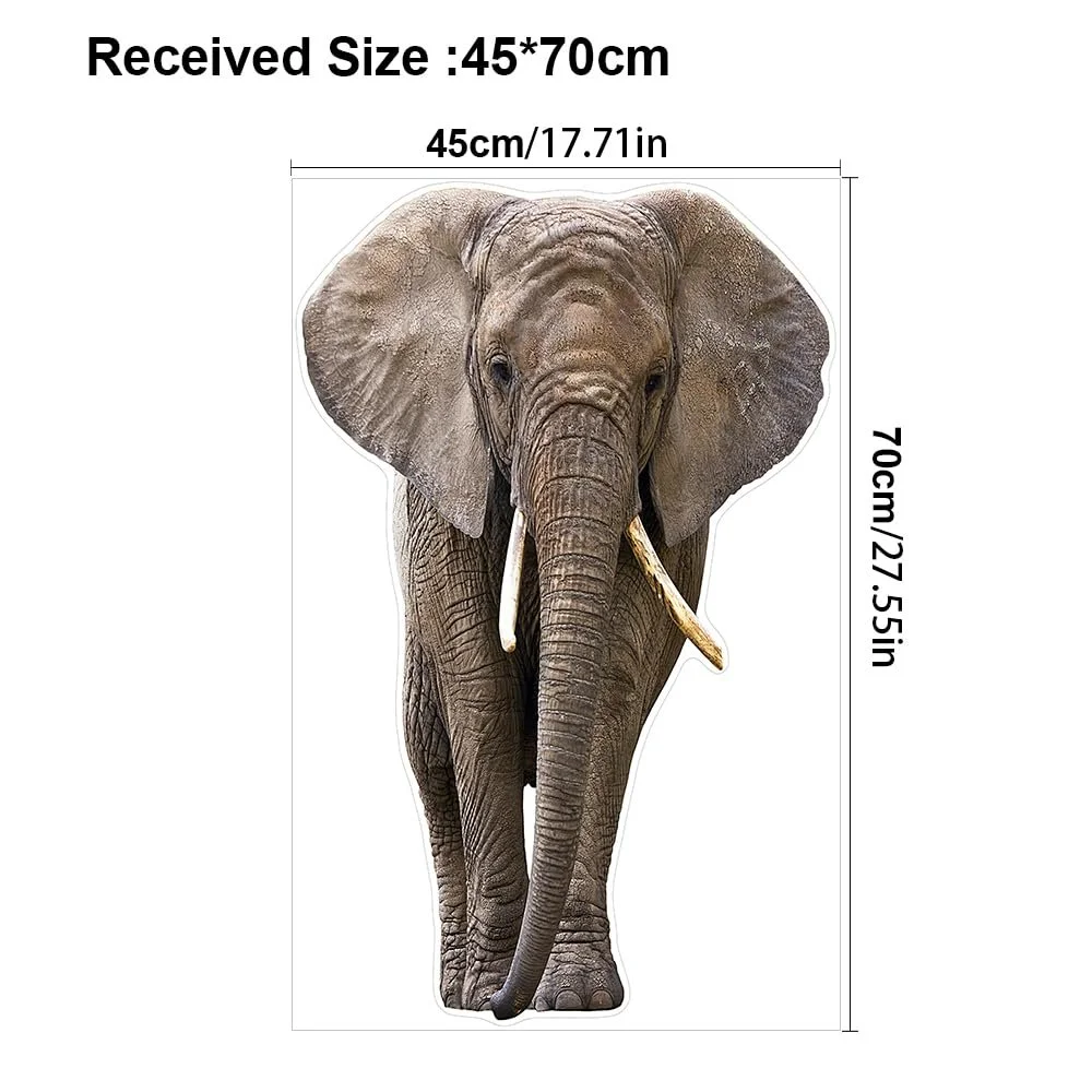 Наклейка на стену Elephant DIY Elephant для детской комнаты и гостиной, фото №2