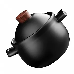 Кастрюля керамическая термостойкая большая для газовой плиты - Фото 1