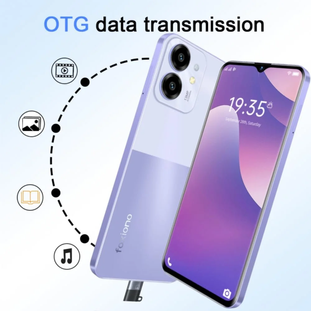 Смартфон 8GB+64GB 6,52" HD+ 13 Мп+5 Мп 4000 мАч 4G Dual SIM, фото №1