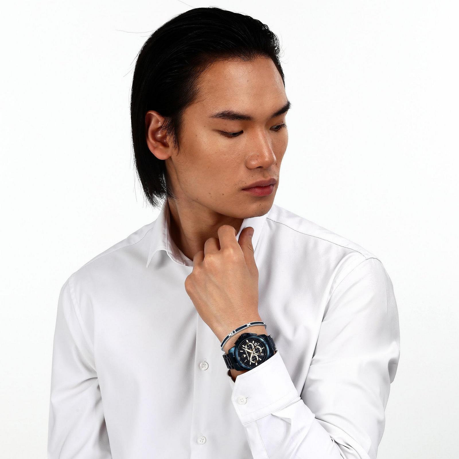 Мужские Аналоговые Кварцевые Часы-Хронограф Maserati Sucaccesso Collection со стальным браслетом R8873621042, фото №4 Мужские Аналоговые Кварцевые Часы-Хронограф Maserati Sucaccesso Collection со стальным браслетом R8873621042, фото №4